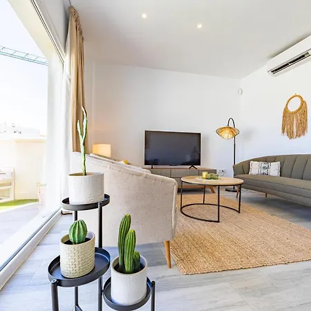 Large Terrace, Swimming Pool, Private Garage And Fiber Apartment Tarifa